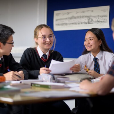 Cardiff Sixth Form College studenti